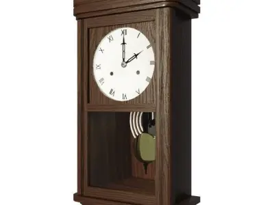Wall Clock 3D model