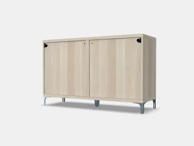 BESTA Storage combination w doors-drawers 6 Low-poly 3D model