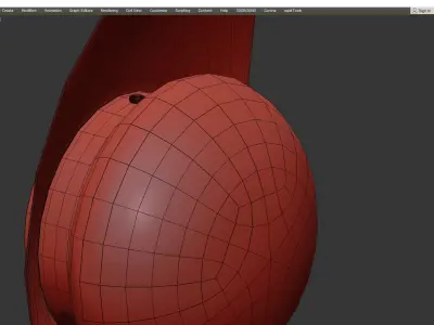 ALON SCONCE Low-poly 3D model