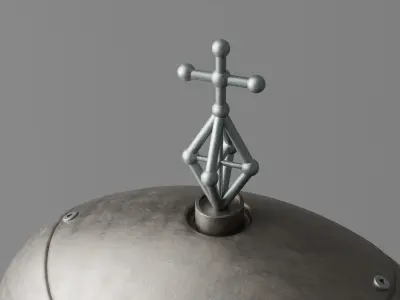 Robot V26 Low-poly 3D model