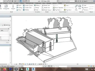 church of light by tadao ando 3D model