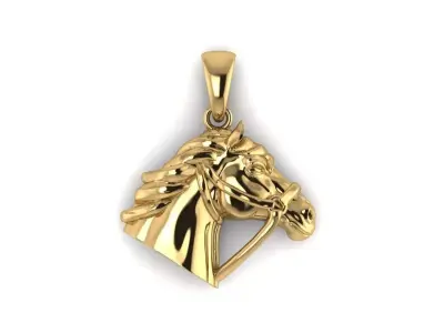 HORSE PENDANT 3D print model