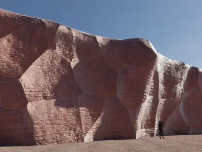 Antelope Canyon Low Poly Low-poly 3D model