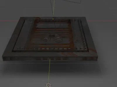 DOOR FOR BASEMENT TRAP DOOR Free 3D model