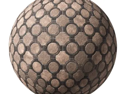 Seamless Tile Material 27 3D model