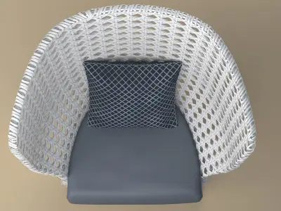 Garden chair  Free 3D model