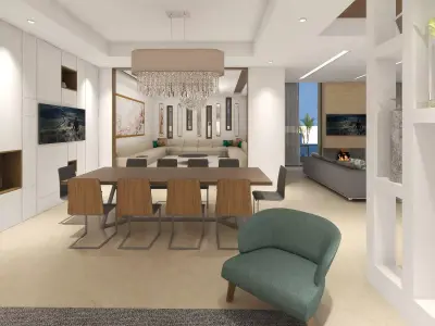 living rooms 3D model