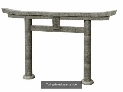 Torii gates 3D Model Pack