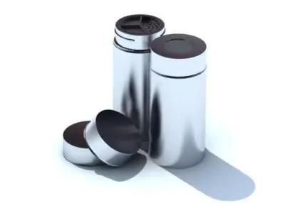 Metal Kitchen Gadget   Spices Holders 3D model