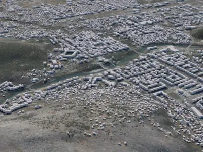 Podgorica - Montenegro 3D model
