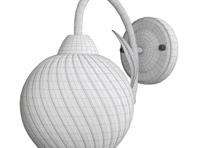 Dolcemente Arte Lamp Low-poly 3D model