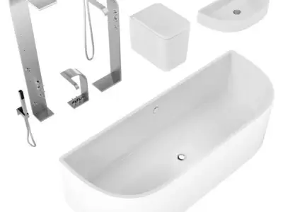 Bathroom Fixtures 3D model