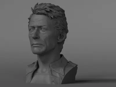 John Hurt - Kane - Alien 3D print model