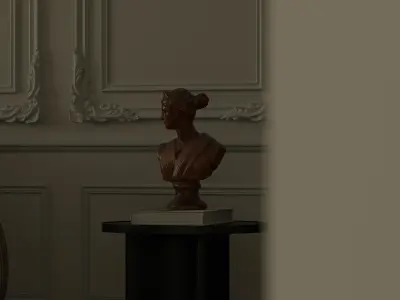 apartment interior scenes      3D model 12