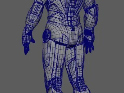 Iron Man MK 6 3D model