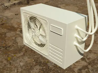 out door air conditioner  3D model