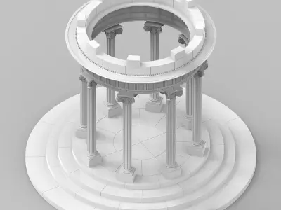 Garden Rotunda  3D print model