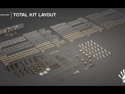 Plan V Ancient Cities A Multi-Purpose World-Building Kit 3D model