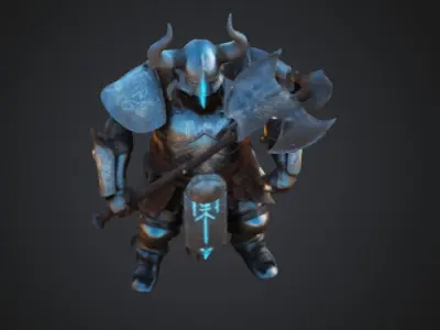 Runeblade Berserker 3D model