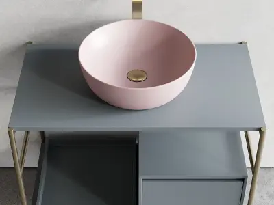 Nic Design Velo 87 Vanity unit 3D model