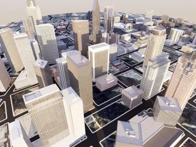 Dallas 3D model