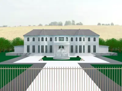 Statley Mansion 3D model