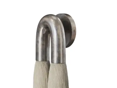 Horsehair Sconce 3D model