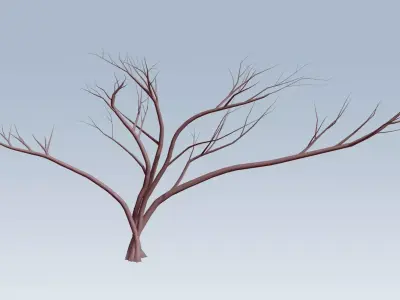 Tree of Steven Universe without leave 3D model