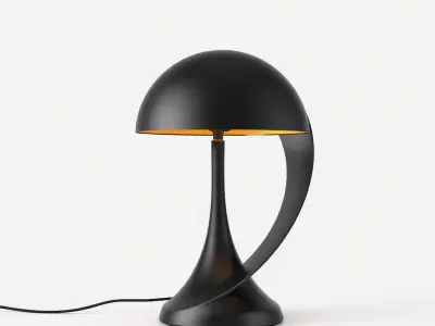 Modern Desk Lamp D Model Pack Low-poly 3D model