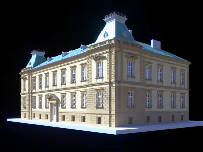 Classical building  3D model