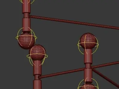 YOKA Modern Pendant lighting 3D model