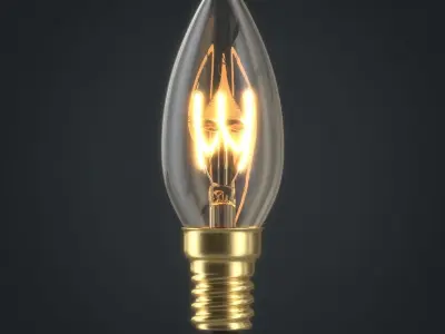 Light bulb 10 3D model