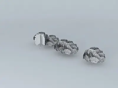 Trees on my street Free 3D model