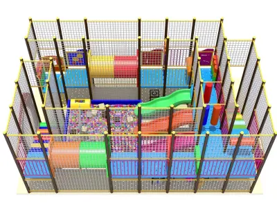 Indoor Playground 3D model