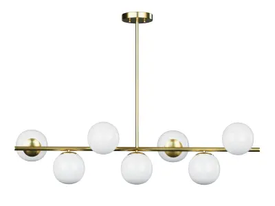 KCO Modern chandelier Low-poly 3D model