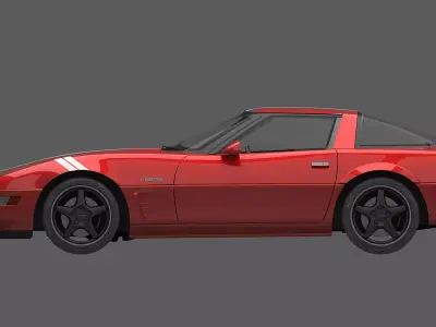 1996 Chevrolet Corvette Grand Sport  3D model