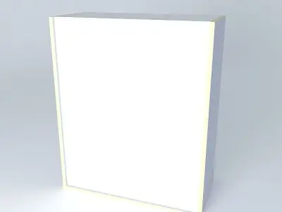 W2D box Free 3D model