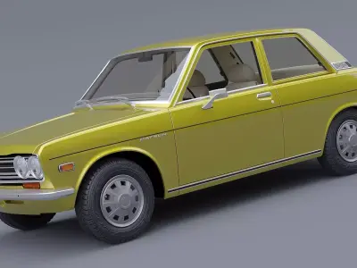 1970 Nissan Datsun 510 3D model