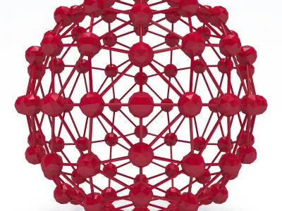 Futuristic Sphere Shape 3D Printing Model 3D print model