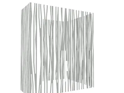 parametric facade design 3d model 3D model