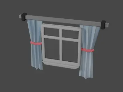 Window Free 3D model 4