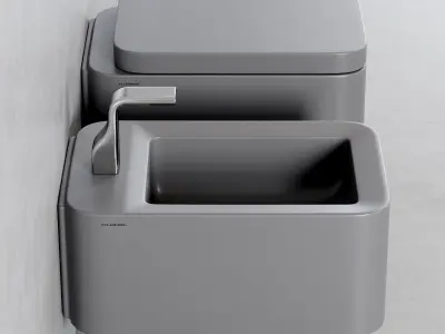 Ceramica Flaminia Nile Wall-Hung WC 3D model