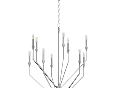 Hudson Valley 10 Light Chandelier 3D model