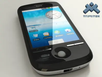 HTC Magic -  2009 - Black 3D model