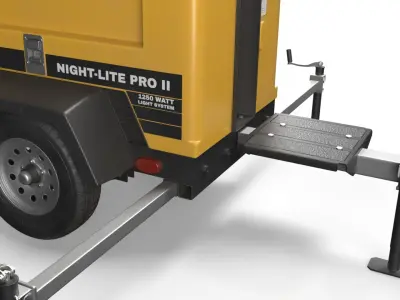  Allmand Mobile Lighting Mast 