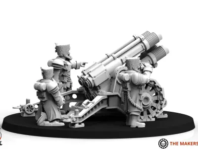 Primus Scion - Indirect Fire Team 3D print model