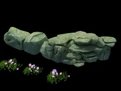 Forgetful Forest - Stone 39 3D model