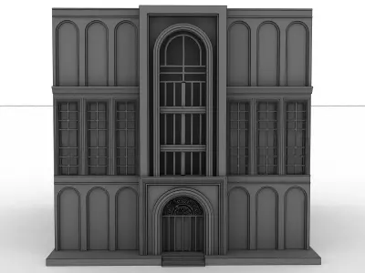 Modern Facade 3D model