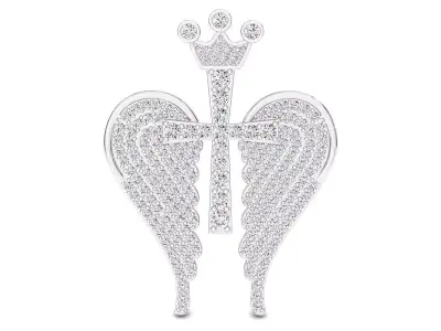 cross pendant 1 3D print model