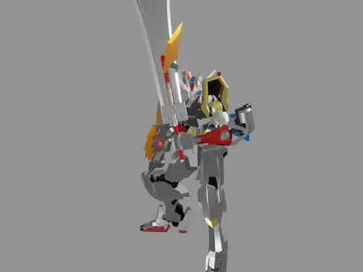 The Mecha Attacker 14 3D model